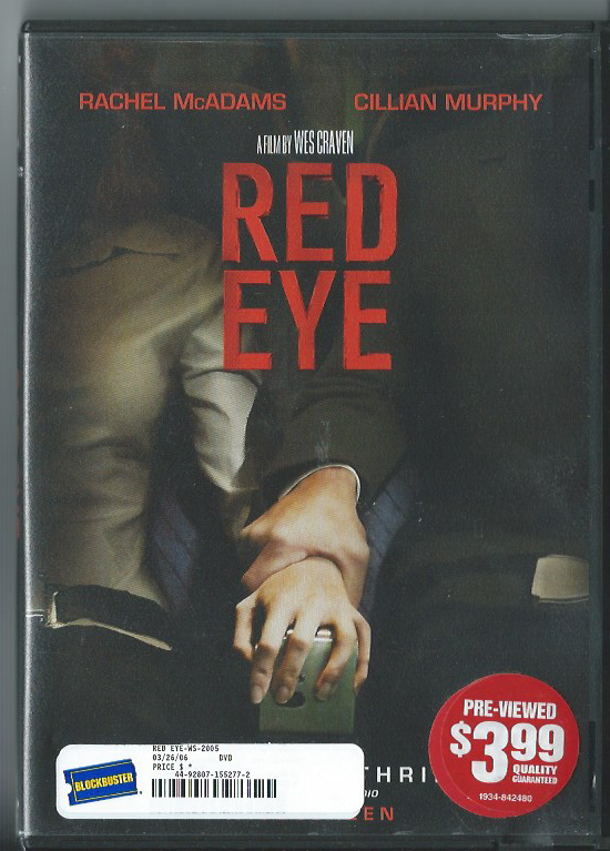 RED EYE  (BEG DVD) IMPORT